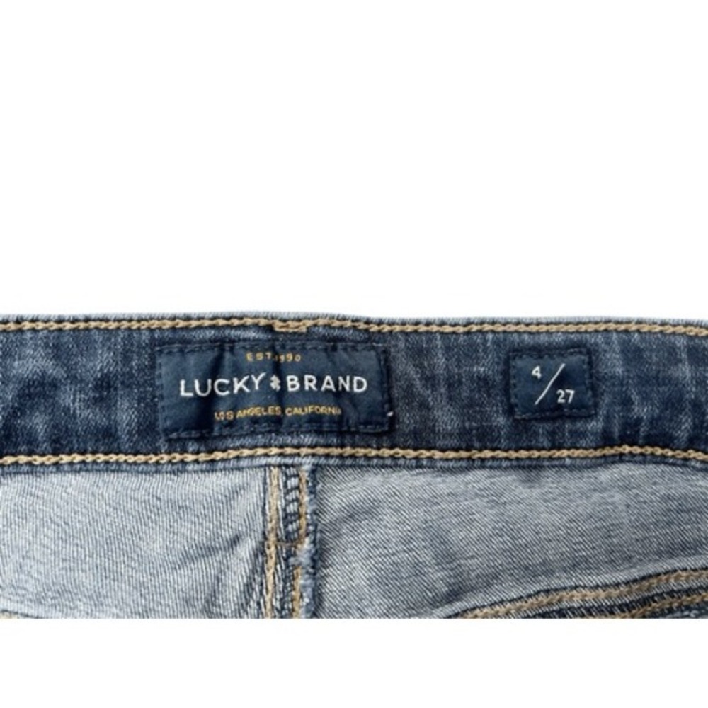 Lucky Brand Sweet Crop Jeans Mid Rise Size 4 / 27 - Picture 6 of 9